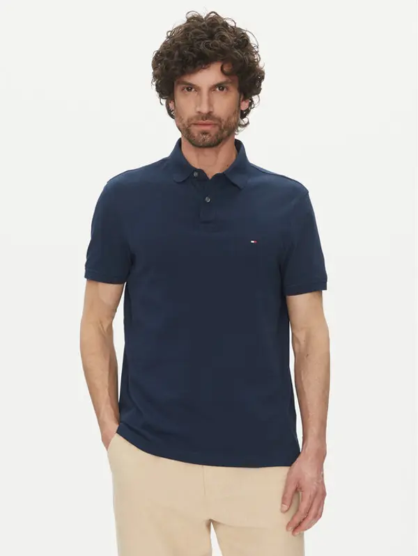 Tommy Hilfiger Tommy Hilfiger Polo 1985 MW0MW17770 Tamnoplava Regular Fit