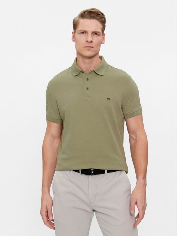 Tommy Hilfiger Tommy Hilfiger Polo 1985 MW0MW17771 Zelena Slim Fit
