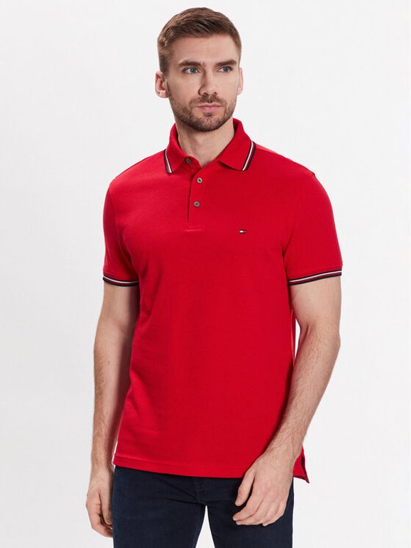 Tommy Hilfiger Tommy Hilfiger Polo 1985 Rwb Tipped MW0MW30750 Crvena Slim Fit