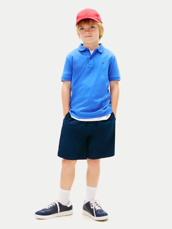 Tommy Hilfiger Tommy Hilfiger Polo Essential KB0KB10007 Plava Regular Fit