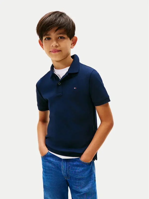 Tommy Hilfiger Tommy Hilfiger Polo Essential KB0KB10007 Tamnoplava Regular Fit
