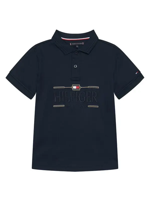 Tommy Hilfiger Tommy Hilfiger Polo Icons KB0KB10359 Tamnoplava Regular Fit