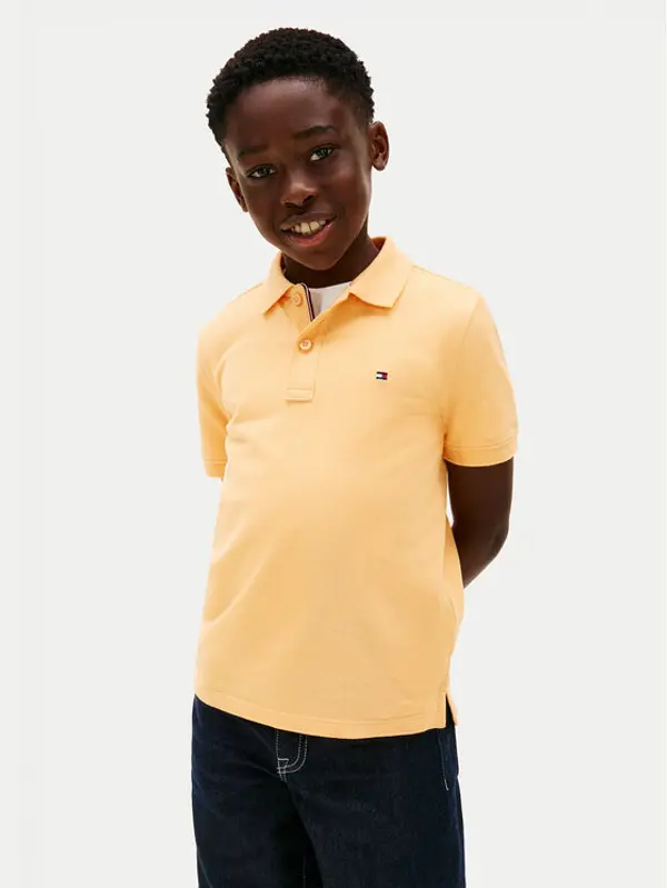 Tommy Hilfiger Tommy Hilfiger Polo KB0KB09103 Narančasta Regular Fit