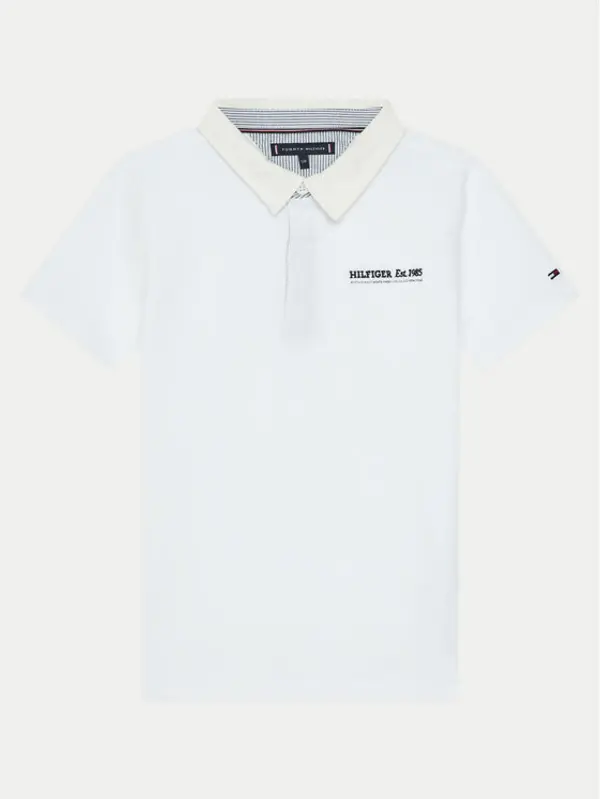 Tommy Hilfiger Tommy Hilfiger Polo KB0KB09332 Bijela Regular Fit