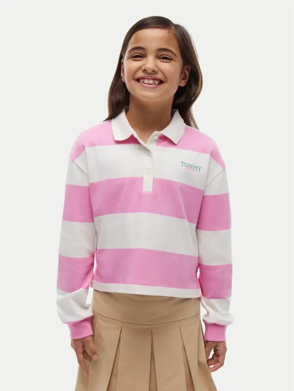 Tommy Hilfiger Tommy Hilfiger Polo KG0KG09538 Ružičasta Regular Fit