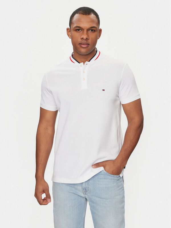 Tommy Hilfiger Tommy Hilfiger Polo Mao MW0MW34752 Bijela Slim Fit