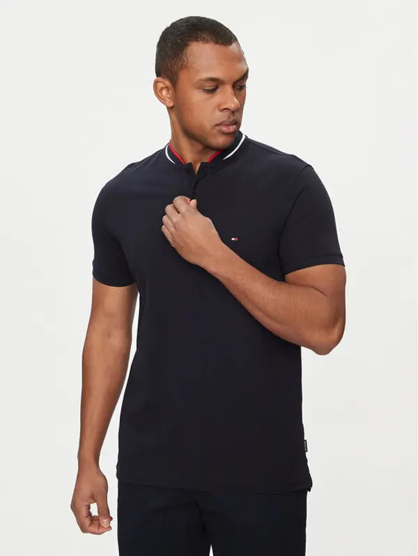 Tommy Hilfiger Tommy Hilfiger Polo Mao MW0MW34752 Tamnoplava Slim Fit