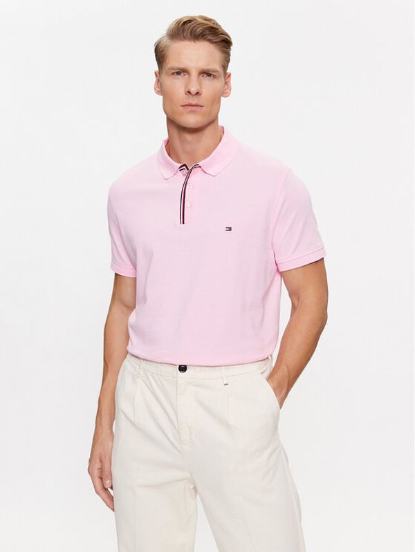 Tommy Hilfiger Tommy Hilfiger Polo MW0MW31558 Ružičasta Regular Fit