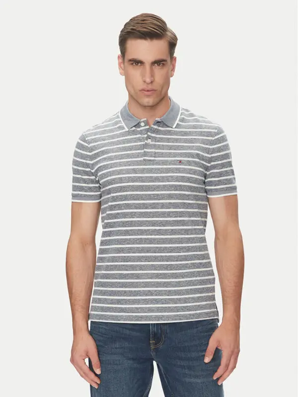 Tommy Hilfiger Tommy Hilfiger Polo MW0MW33140 Plava Regular Fit