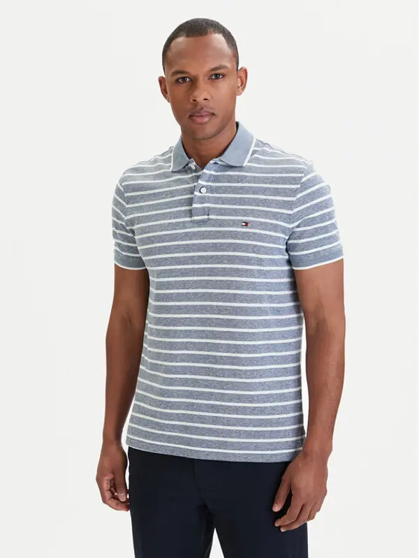 Tommy Hilfiger Tommy Hilfiger Polo MW0MW33140 Plava Regular Fit