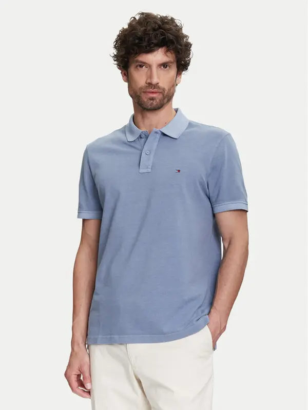 Tommy Hilfiger Tommy Hilfiger Polo MW0MW34757 Plava Regular Fit