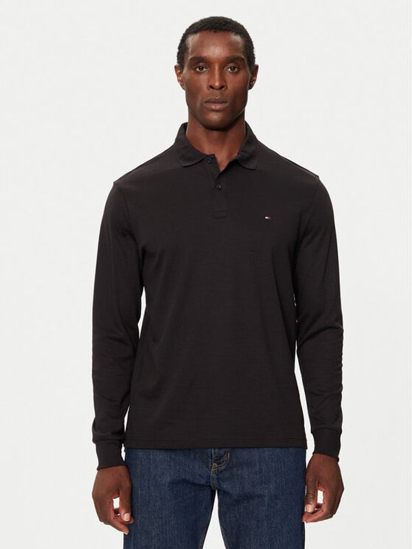 Tommy Hilfiger Tommy Hilfiger Polo MW0MW37317 Crna Regular Fit