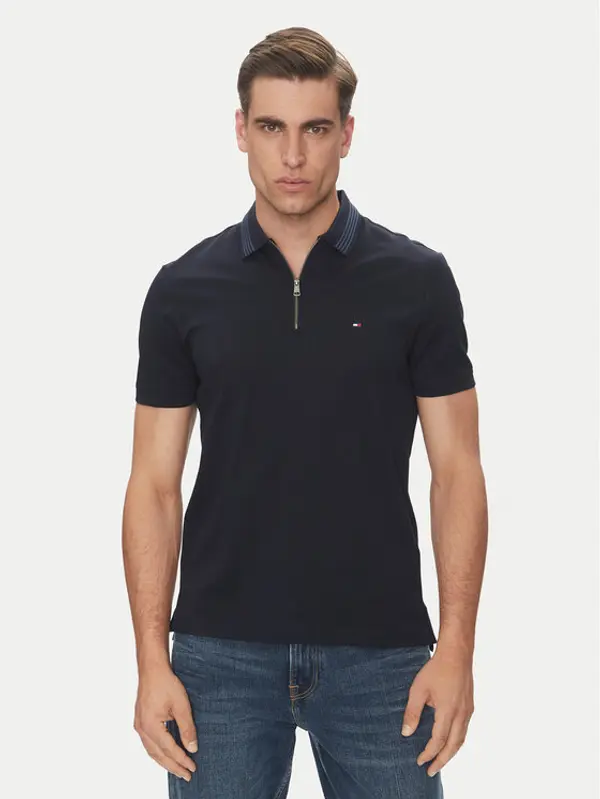 Tommy Hilfiger Tommy Hilfiger Polo MW0MW38473 Tamnoplava Regular Fit