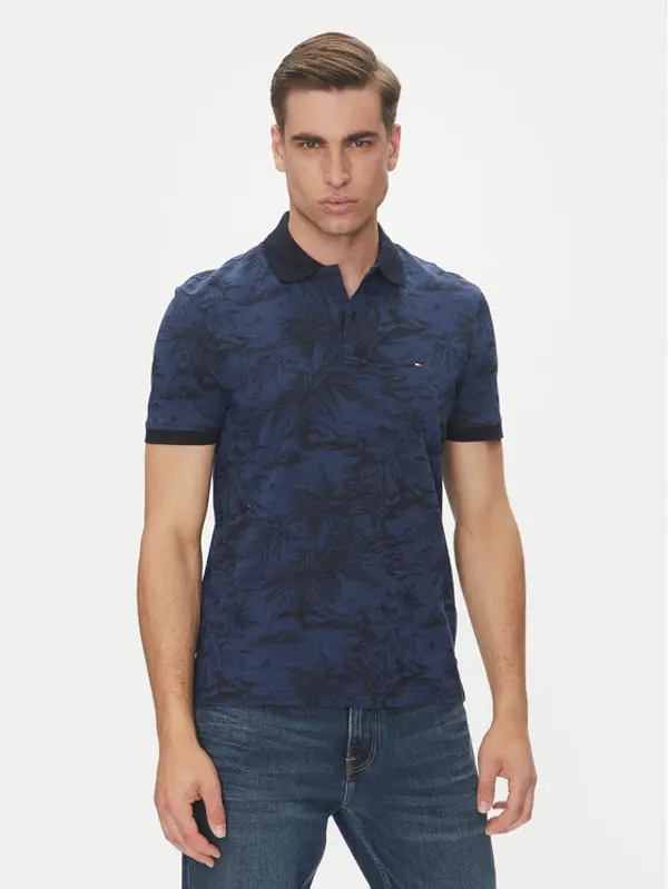 Tommy Hilfiger Tommy Hilfiger Polo MW0MW38475 Tamnoplava Regular Fit