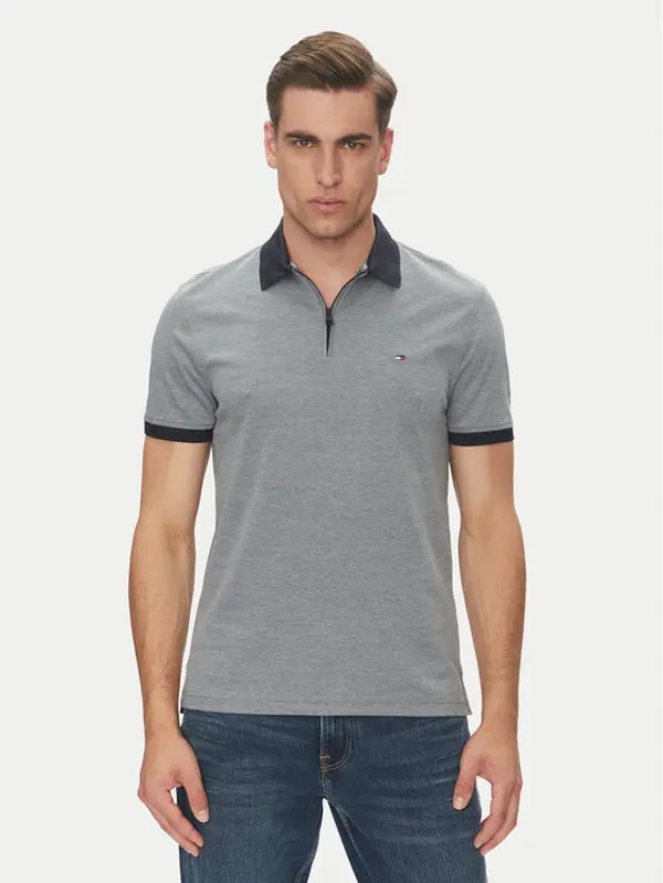 Tommy Hilfiger Tommy Hilfiger Polo MW0MW38492 Plava Regular Fit
