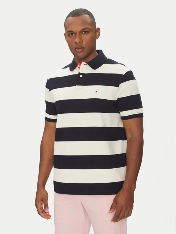 Tommy Hilfiger Tommy Hilfiger Polo MW0MW39045 Tamnoplava Regular Fit