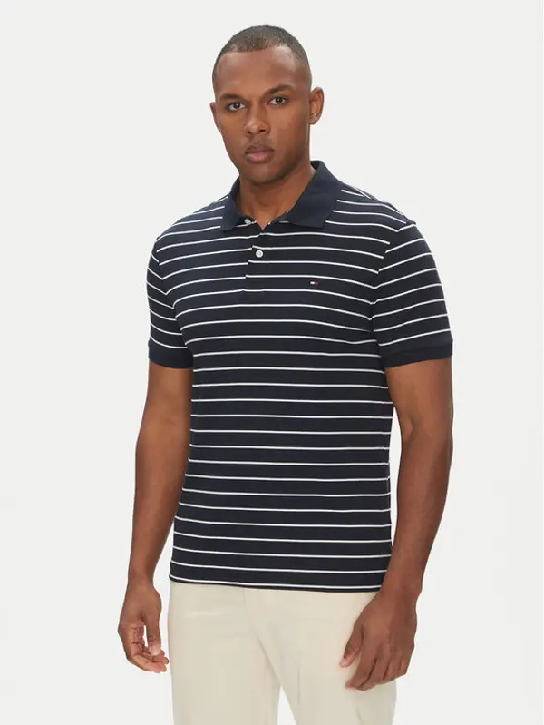 Tommy Hilfiger Tommy Hilfiger Polo MW0MW39994 Tamnoplava Regular Fit