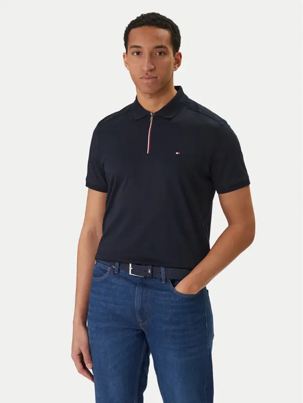 Tommy Hilfiger Tommy Hilfiger Polo MW0MW41613 Tamnoplava Regular Fit