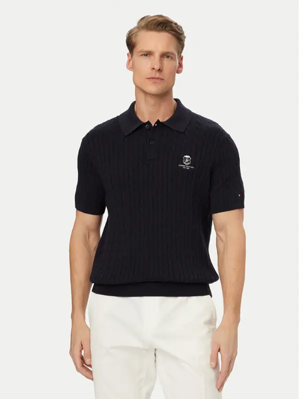 Tommy Hilfiger Tommy Hilfiger Polo MW0MW42788 Tamnoplava Regular Fit