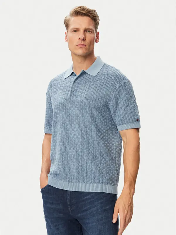 Tommy Hilfiger Tommy Hilfiger Polo MW0MW43246 Plava Regular Fit