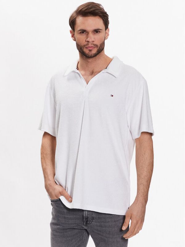Tommy Hilfiger Tommy Hilfiger Polo Terry UM0UM02789 Bijela Regular Fit