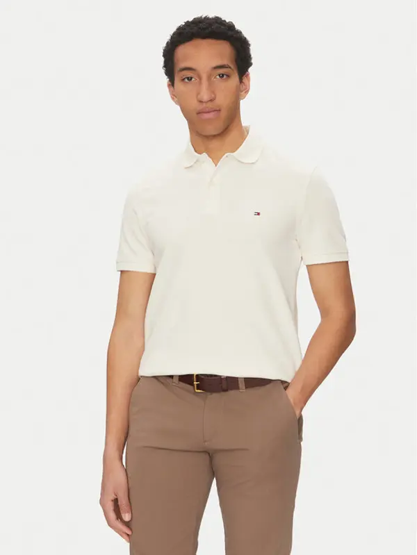 Tommy Hilfiger Tommy Hilfiger Polo Vertical MW0MW38951 Žuta Regular Fit