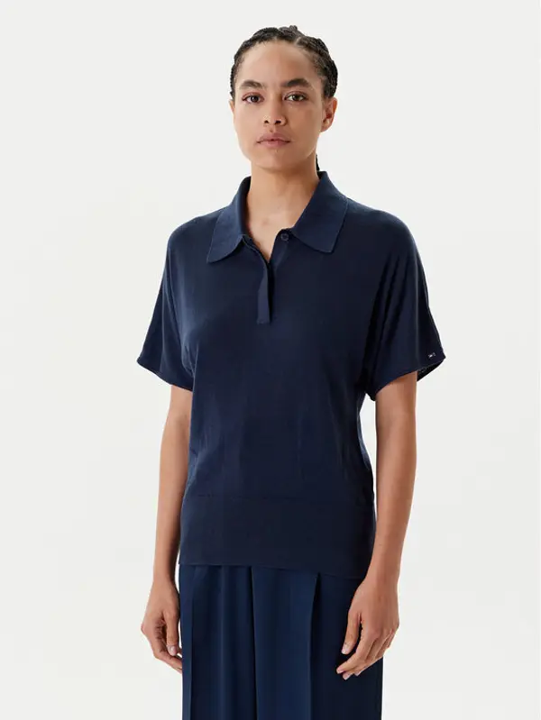 Tommy Hilfiger Tommy Hilfiger Polo WW0WW45652 Tamnoplava Regular Fit
