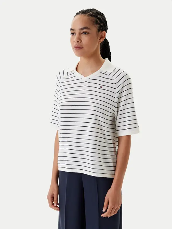 Tommy Hilfiger Tommy Hilfiger Polo WW0WW45694 Tamnoplava Regular Fit