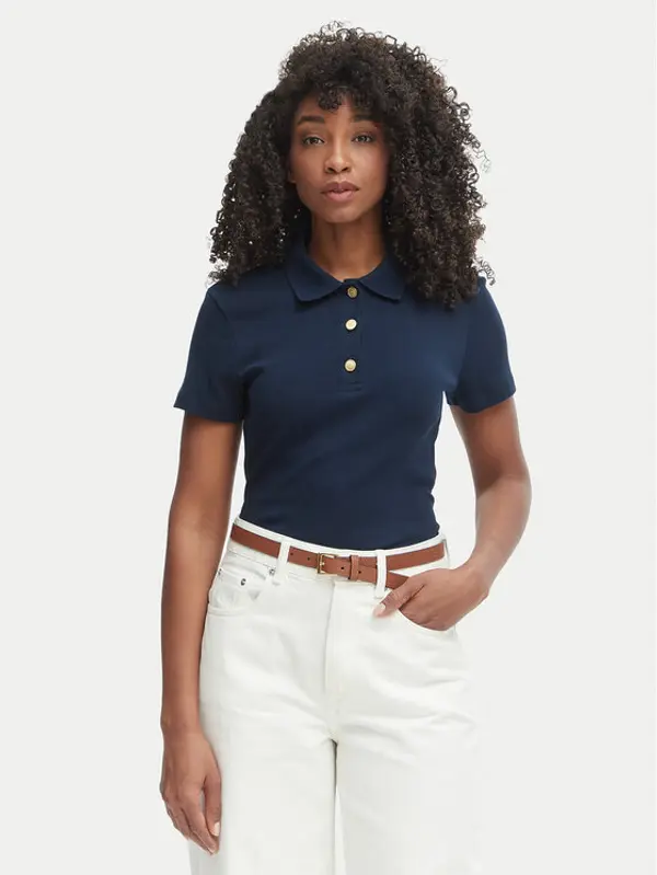 Tommy Hilfiger Tommy Hilfiger Polo WW0WW49252 Tamnoplava Slim Fit