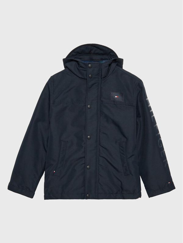 Tommy Hilfiger Tommy Hilfiger Prijelazna jakna Black Watch KB0KB07988 D Tamnoplava Regular Fit