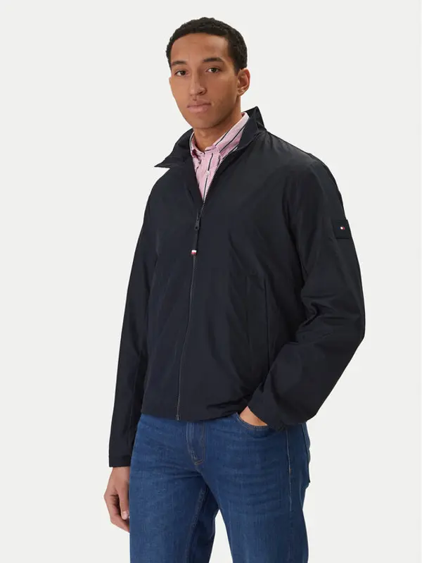 Tommy Hilfiger Tommy Hilfiger Prijelazna jakna Branded MW0MW42502 Tamnoplava Regular Fit