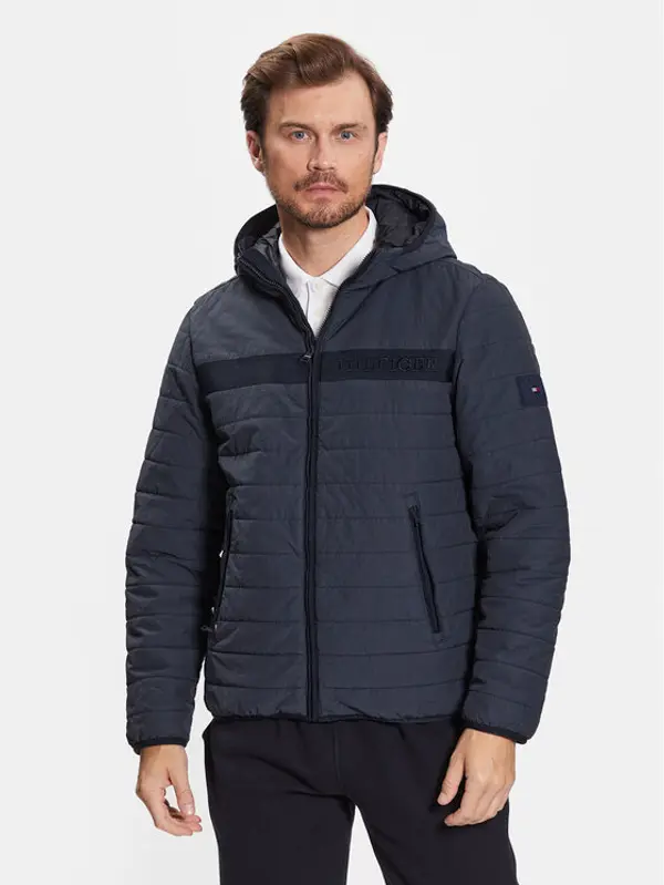 Tommy Hilfiger Tommy Hilfiger Prijelazna jakna MW0MW31639 Tamnoplava Regular Fit