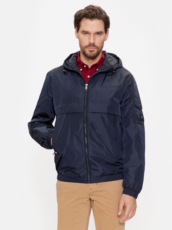 Tommy Hilfiger Tommy Hilfiger Prijelazna jakna MW0MW31641 Tamnoplava Regular Fit