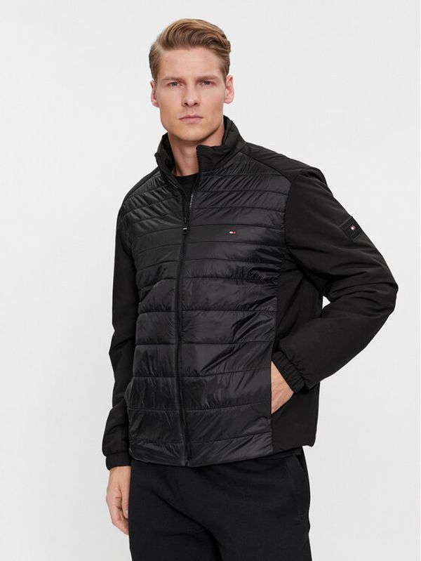 Tommy Hilfiger Tommy Hilfiger Prijelazna jakna MW0MW33957 Crna Regular Fit