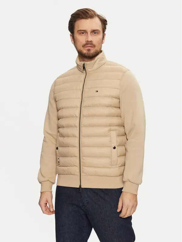 Tommy Hilfiger Tommy Hilfiger Prijelazna jakna MW0MW37461 Bež Regular Fit