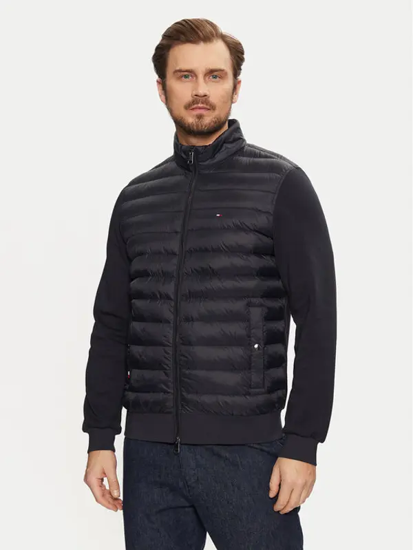 Tommy Hilfiger Tommy Hilfiger Prijelazna jakna MW0MW37461 Tamnoplava Regular Fit