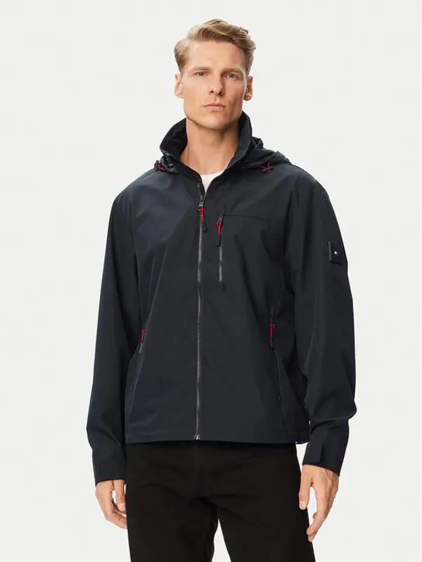Tommy Hilfiger Tommy Hilfiger Prijelazna jakna MW0MW44299 Tamnoplava Regular Fit