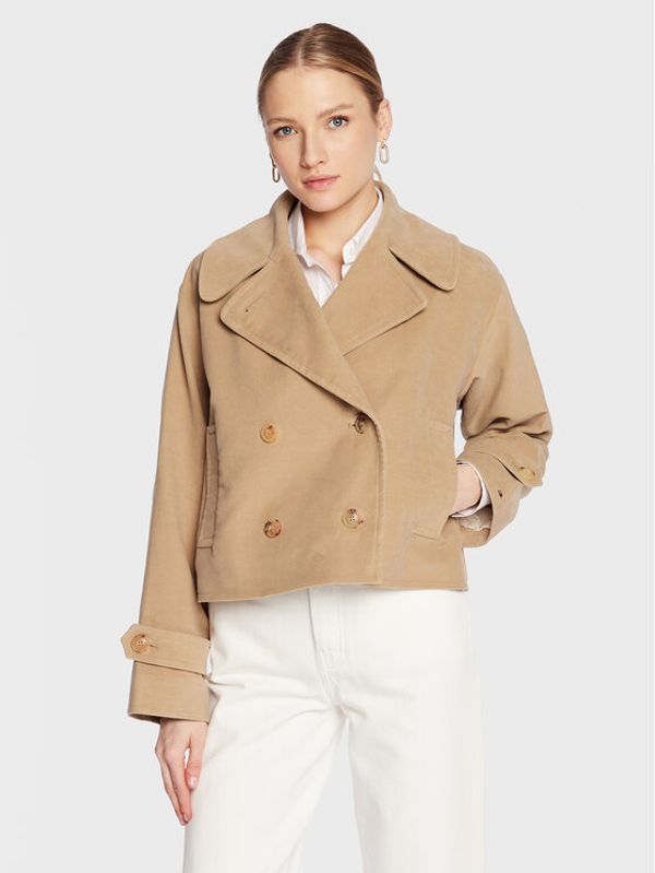 Tommy Hilfiger Tommy Hilfiger Prijelazna jakna WW0WW37311 Bež Regular Fit