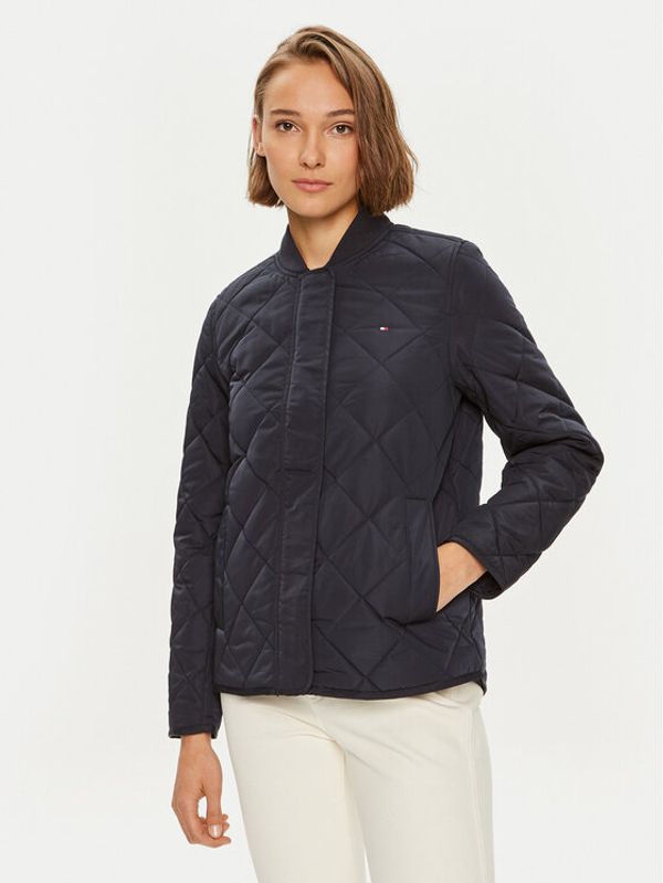 Tommy Hilfiger Tommy Hilfiger Prijelazna jakna WW0WW42376 Tamnoplava Regular Fit