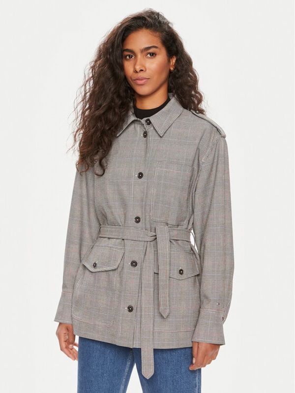 Tommy Hilfiger Tommy Hilfiger Prijelazna jakna WW0WW43316 Siva Regular Fit