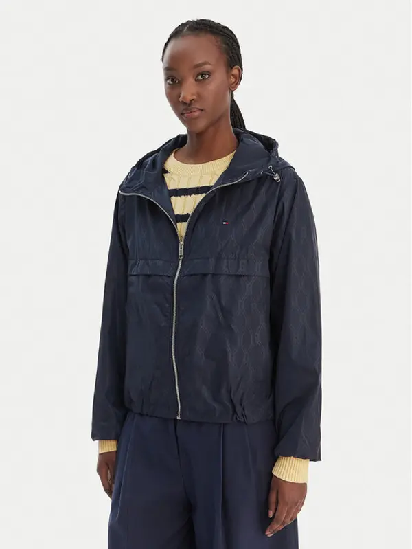 Tommy Hilfiger Tommy Hilfiger Prijelazna jakna WW0WW48001 Tamnoplava Regular Fit