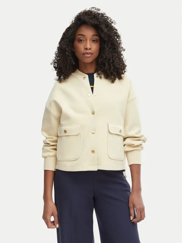 Tommy Hilfiger Tommy Hilfiger Prijelazna jakna WW0WW48730 Svijetlo bež Relaxed Fit