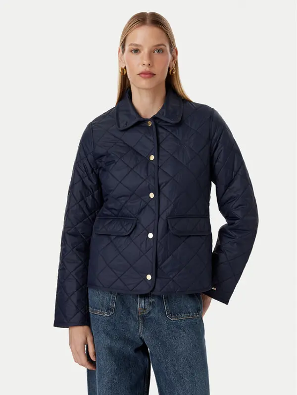 Tommy Hilfiger Tommy Hilfiger Prijelazna jakna WW0WW50936 Tamnoplava Slim Fit
