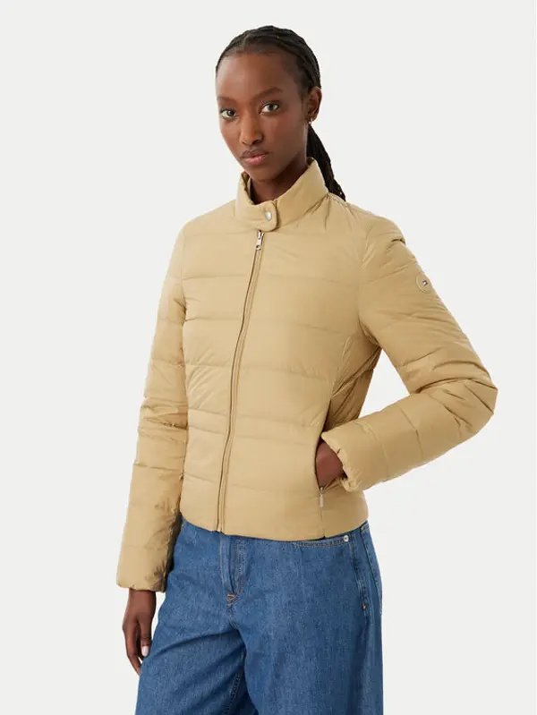 Tommy Hilfiger Tommy Hilfiger Prijelazna jakna WW0WW51094 Bež Regular Fit