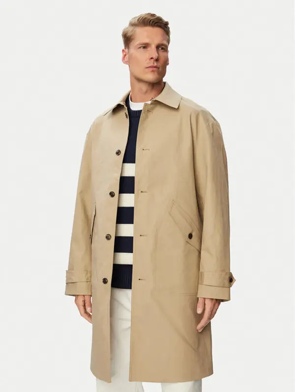 Tommy Hilfiger Tommy Hilfiger Prijelazni kaput Dc Technica MW0MW43527 Bež Regular Fit