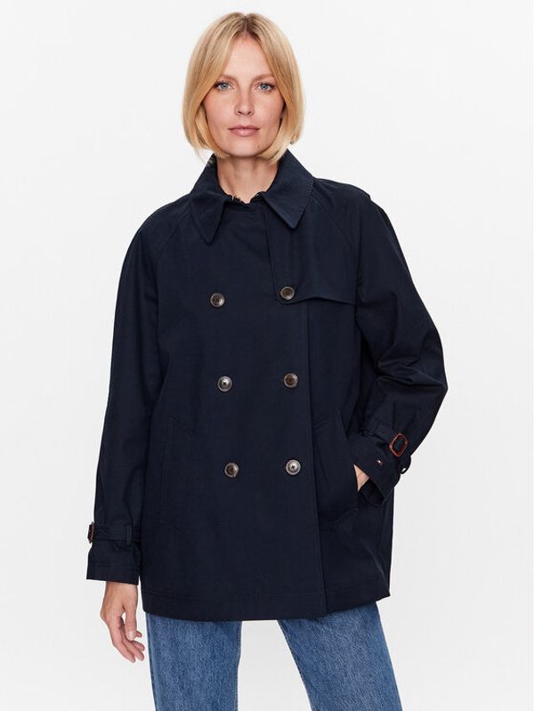 Tommy Hilfiger Tommy Hilfiger Prijelazni kaput WW0WW38943 Tamnoplava Regular Fit