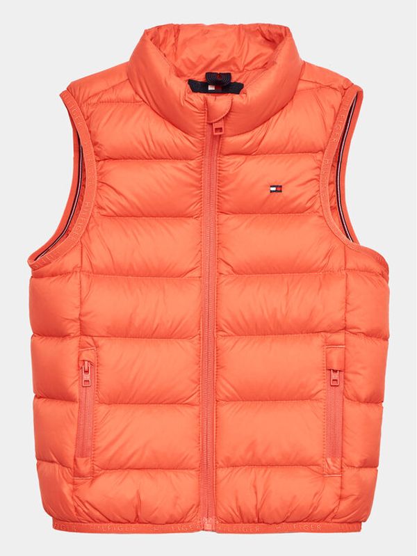 Tommy Hilfiger Tommy Hilfiger Prsluk Essential KS0KS00439 D Narančasta Regular Fit