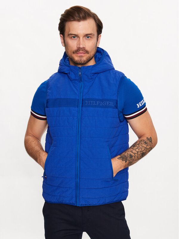 Tommy Hilfiger Tommy Hilfiger Prsluk MW0MW31637 Tamnoplava Regular Fit