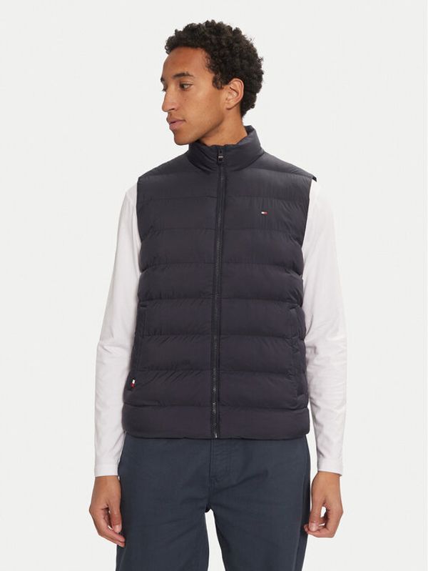 Tommy Hilfiger Tommy Hilfiger Prsluk MW0MW37255 Tamnoplava Regular Fit