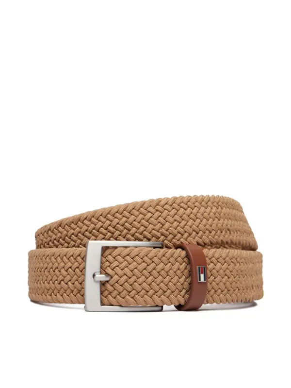 Tommy Hilfiger Tommy Hilfiger Remen Adan 3.5 Elastic AM0AM13824 Smeđa